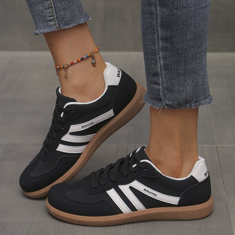 Luxury Comfort Lace-Up Sneakers