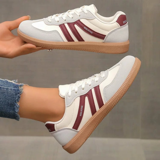 Luxury Comfort Lace-Up Sneakers